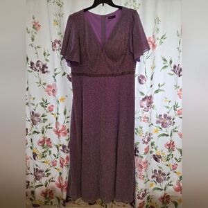 Elegant Purple Dress